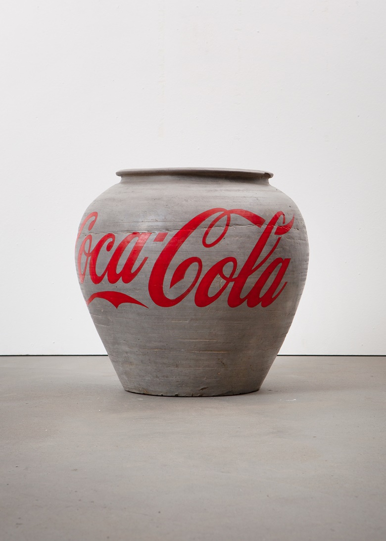Ai Weiwei (b. 1957), Han Dynasty Urn with Coca-Cola Logo, 2014. © Image courtesy Ai Weiwei Studio