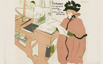 The posters and lithographs of auction at Christies