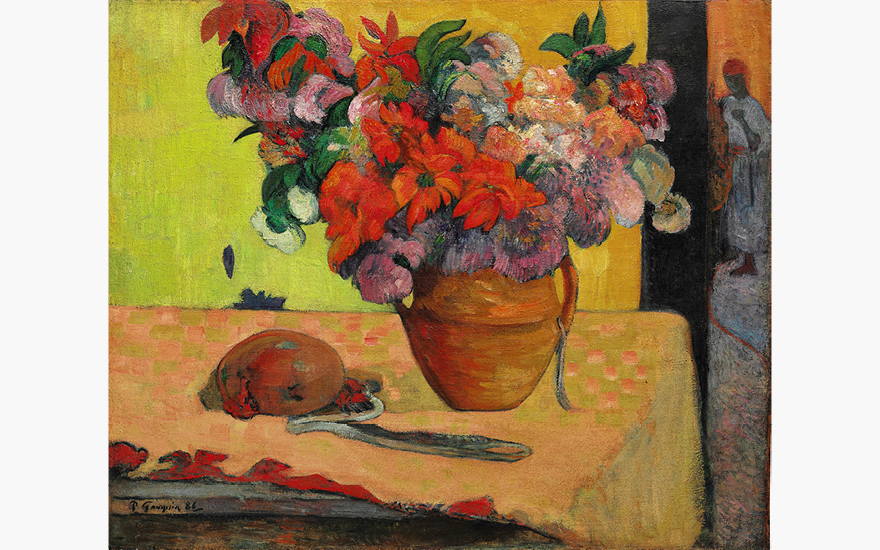 Paul Gauguin Fleurs dans un vase Christie's