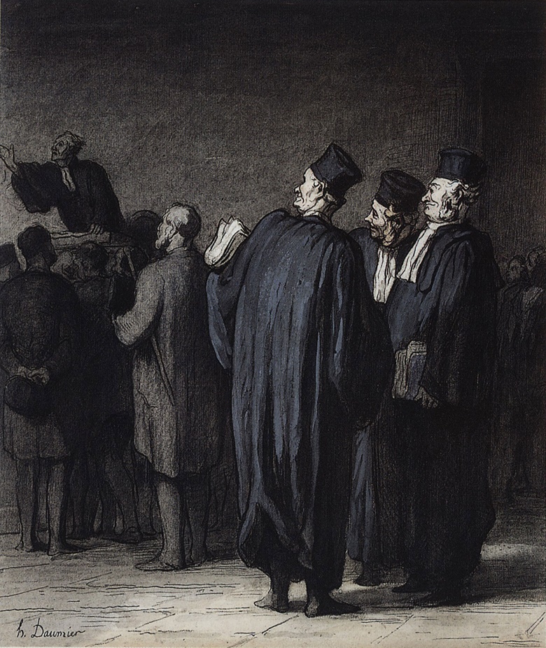 23-honore-daumier-les-avocats-Rockefelle