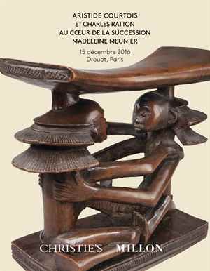 Aristide Courtois, Charles Ratton: At the heart of the Madeleine Meunier Collection