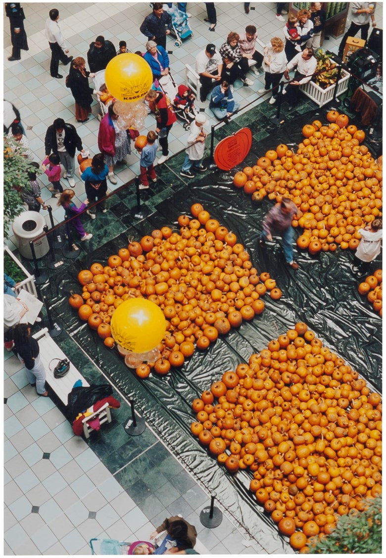 Wolfgang Tillmans (b. 1968), Mall of America, Pumpkins, 1995. Sheet 15¾ x 12 in (40 x 30.5 cm). Estimate                    £4,000-6,000. Offered in First Open Online, 12-20 September 2018